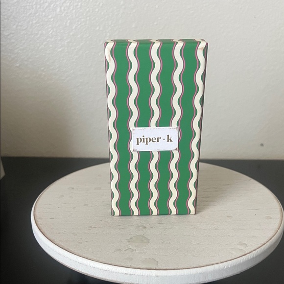 Piper K Pink & Gold with Rhinestones Key Chain and Bag Charm - Picture 3 of 4